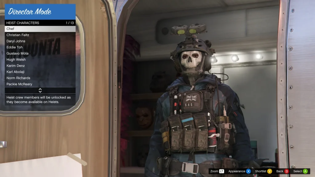 Ghost Night War For Heist Gunman