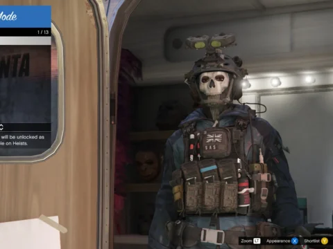 Ghost Night War For Heist Gunman