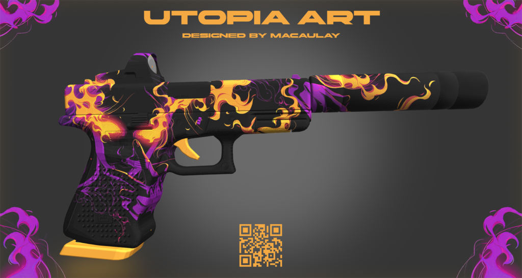 Glock-19 "Disintegration" | Utopia Art V Final