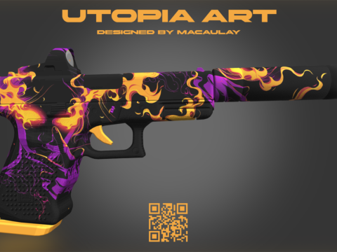 Glock-19 "Disintegration" | Utopia Art V Final