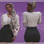 Heart cardigan for MP Female