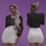 Heart cardigan for MP Female2