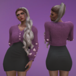 Heart cardigan for MP Female4