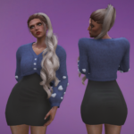 Heart cardigan for MP Female6