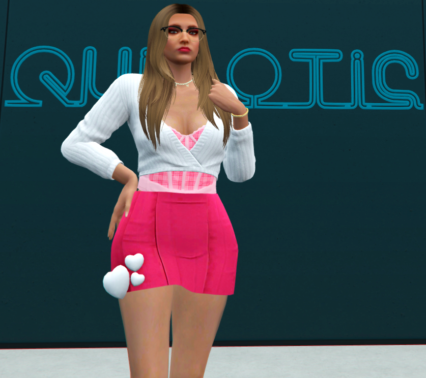 Hotline Hearts Skirt for MP Female 1.0
