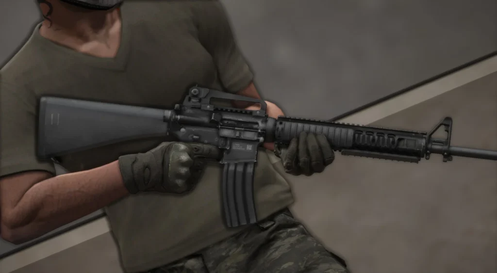 M16A4 From MW 2 1.0