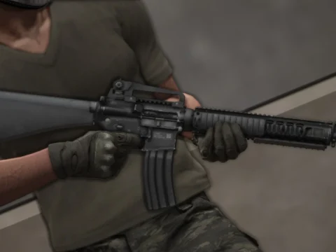 M16A4 From MW 2 1.0