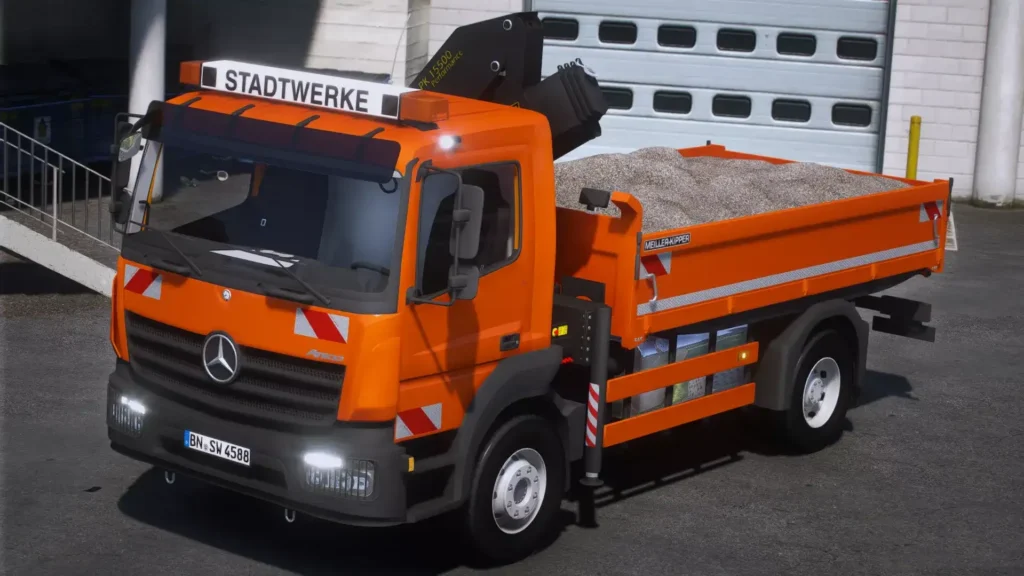 Mercedes Benz Atego [Meiller-Kipper]