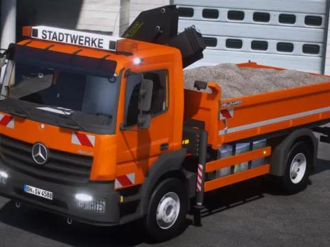 Mercedes Benz Atego [Meiller-Kipper]