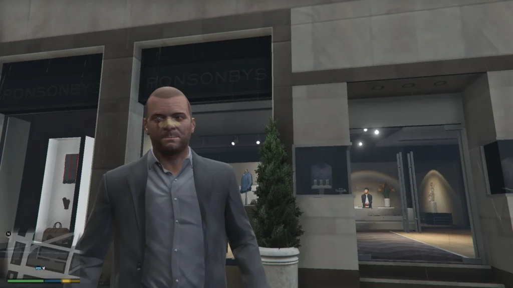 Michael as Kane from Kane and Lynch 1.0