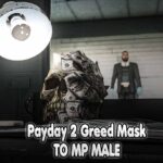 Payday 2 Greed Mask for MP Male
