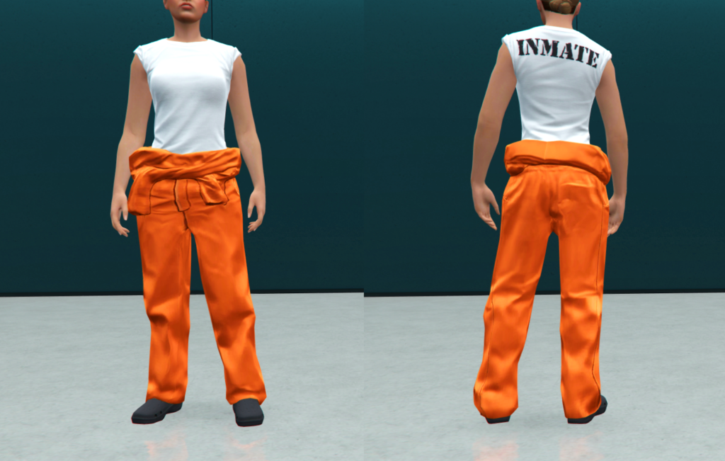 Prison Uniform for MP Female 1.0