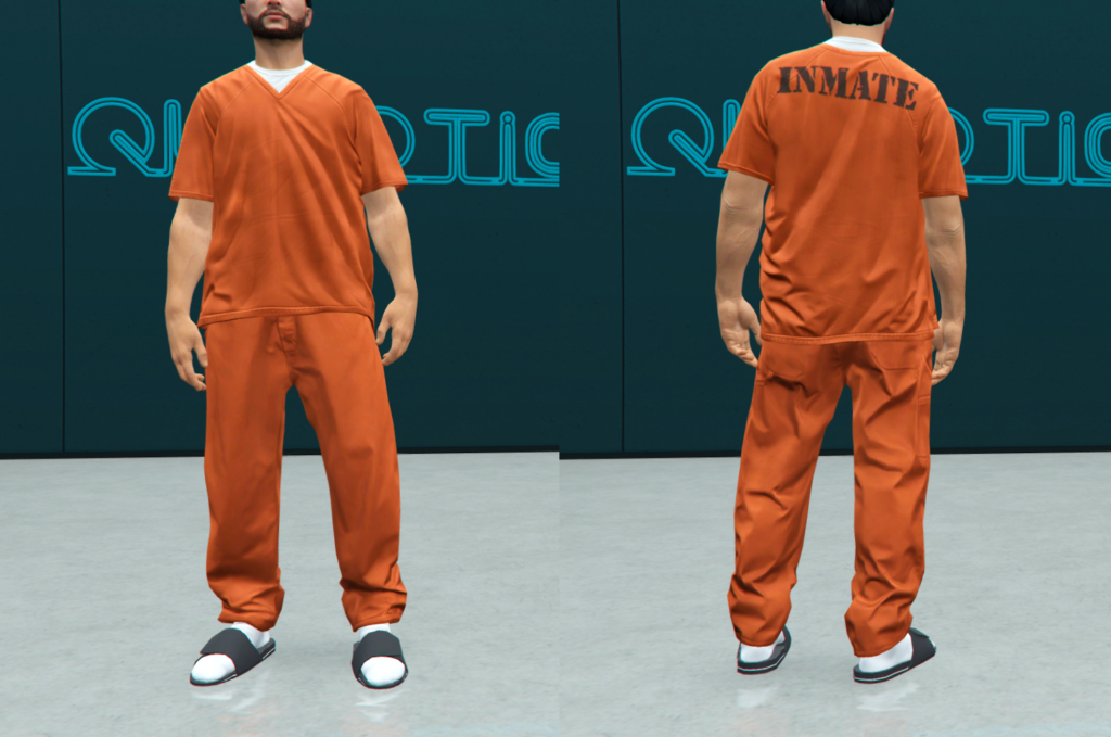 Prison Uniform for MP Male 1.0