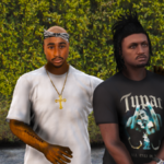 Rapper T-Shirt Pack For MP Male 1.02
