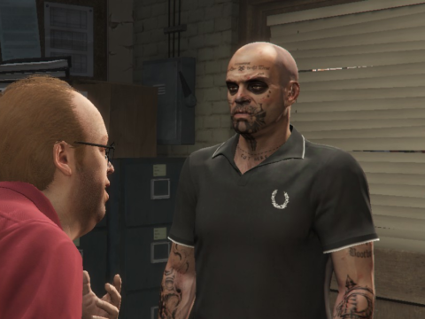 Skinz Facial Tattoos for Trevor V1.0