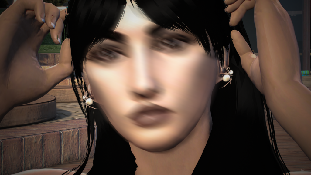 Spider Earrings for MP Female 1.0