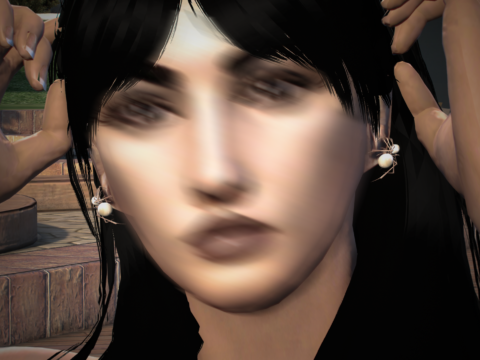 Spider Earrings for MP Female 1.0