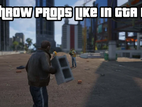 Throw Props like in GTA IV 0.1