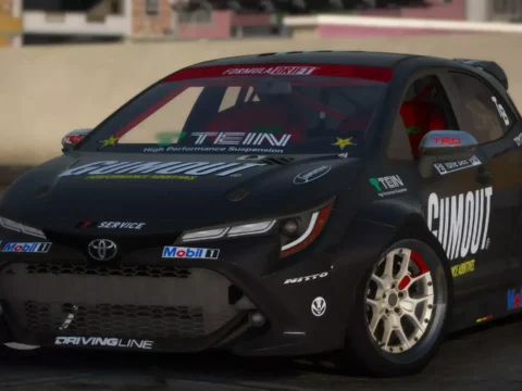 Formula Drift Toyota Corolla #411 [Add-on / Replace | Lods | Unlocked] V1.0