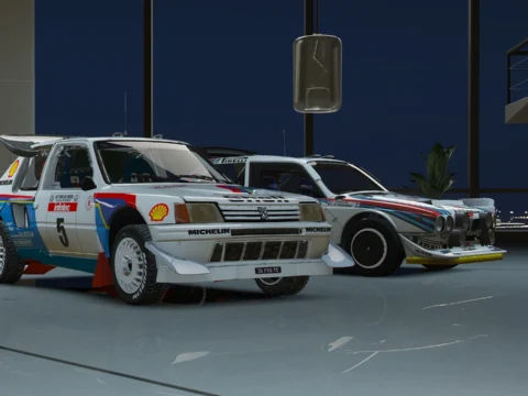 1986 - Peugeot 205 Turbo 16 Evolution 2 [+ PSD Templates] V1.2 [ADDON/FiveM]
