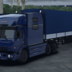 1994 KamAZ 54112M "Riat" [Add-On | Car + Trailer | Extras | Livery | Template]