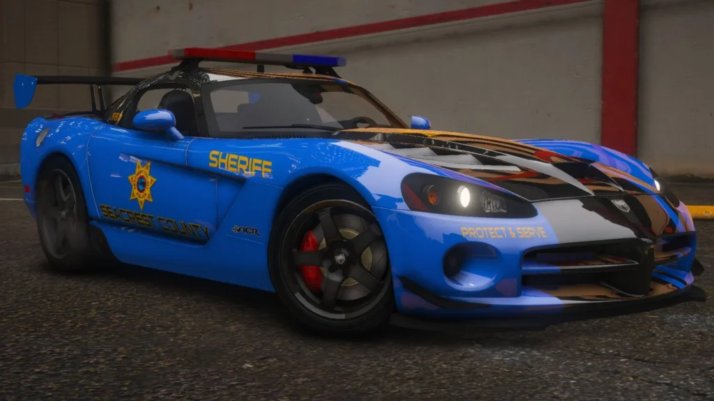 NFSHP: 2010 Dodge Viper ACR SCPD [Add-On | Sounds | Template] V1.0