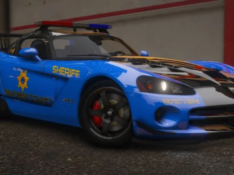 NFSHP: 2010 Dodge Viper ACR SCPD [Add-On | Sounds | Template] V1.0