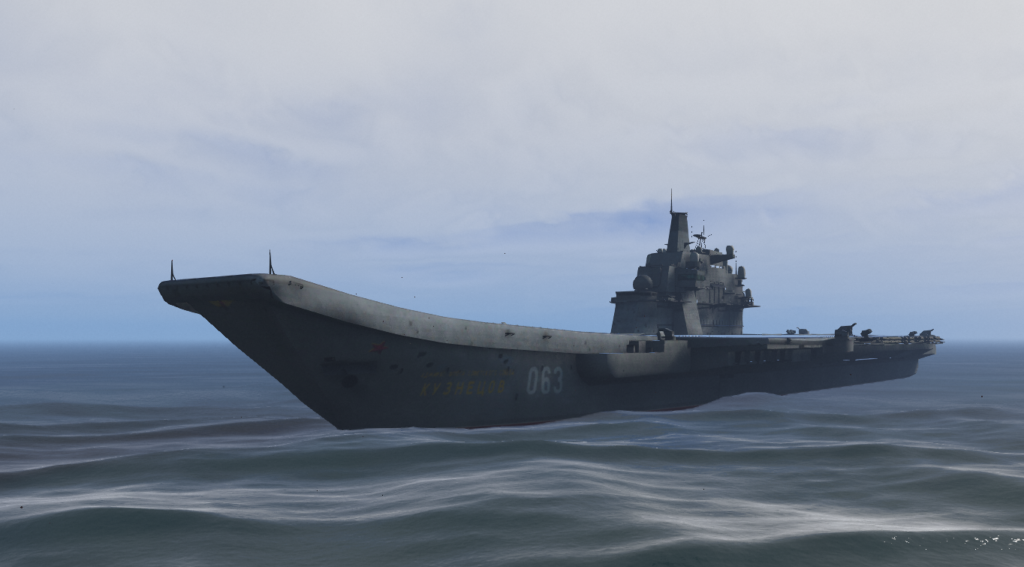 Admiral Kuznetsov Aircraft Carrier [YMAP / FiveM] V1.0