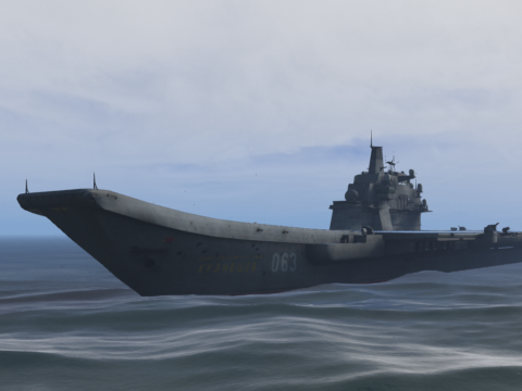 Admiral Kuznetsov Aircraft Carrier [YMAP / FiveM] V1.0