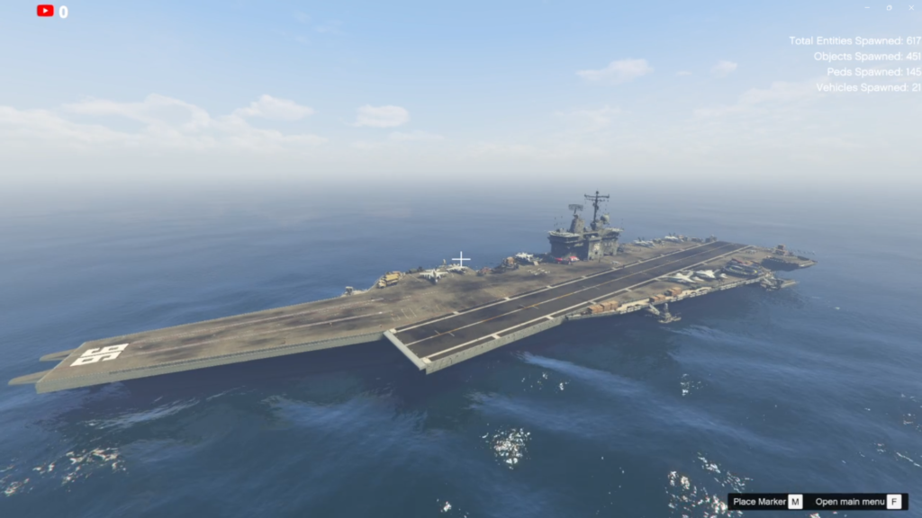 Aircraft carrier upgrade (menyoo) V1.0