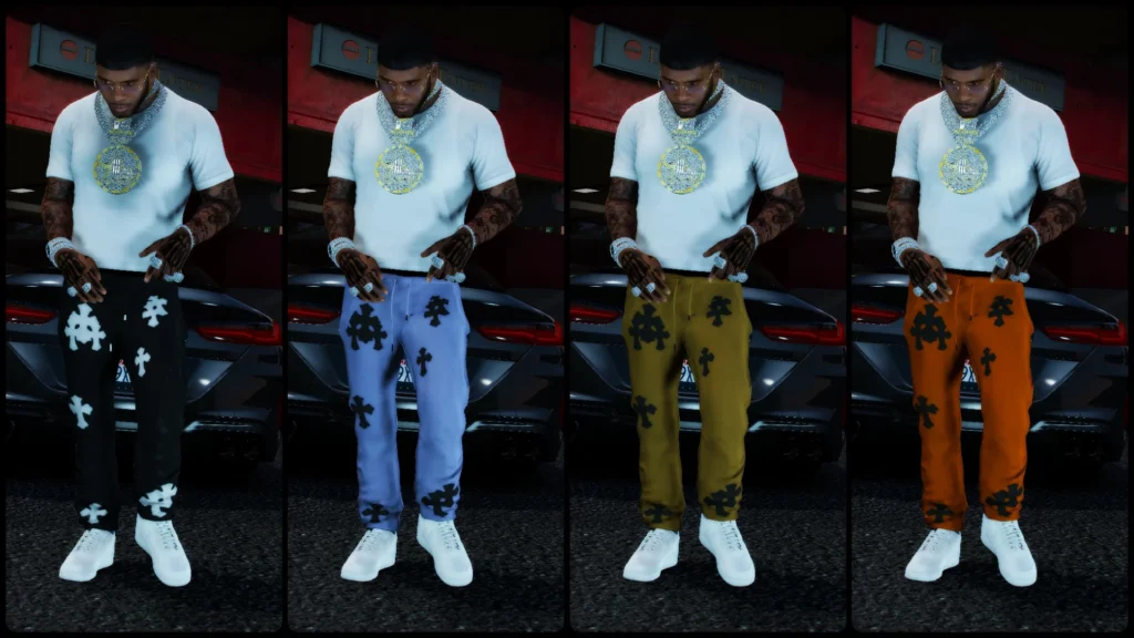 Chrome Hearts Sagged Sweatpants 1.0