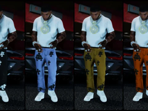 Chrome Hearts Sagged Sweatpants 1.0