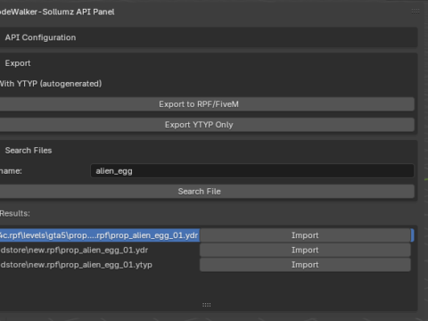 CodeWalker-Sollumz Bridge v1.0