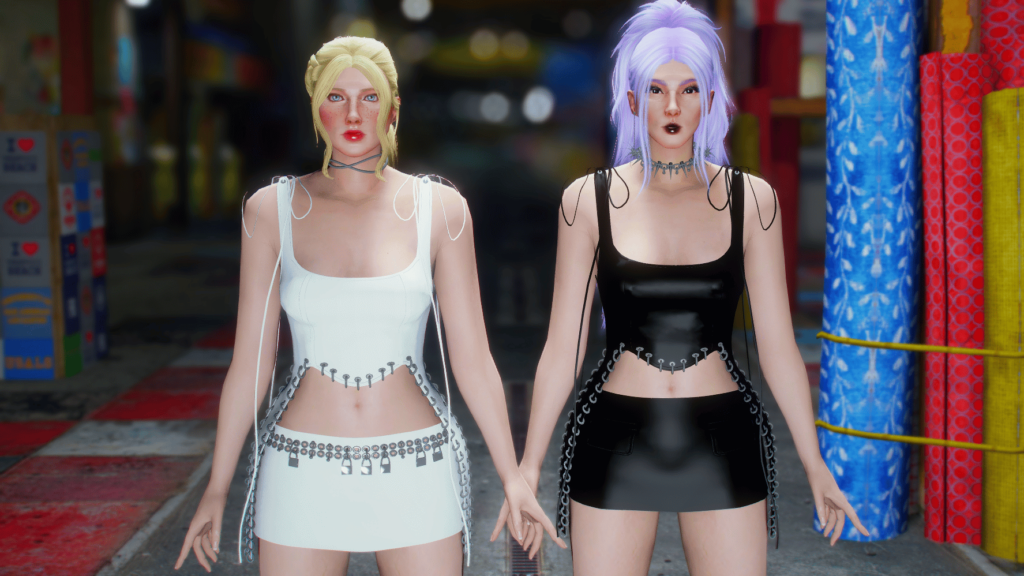Pierced Boyfriend's Corset for MP Female V1.0