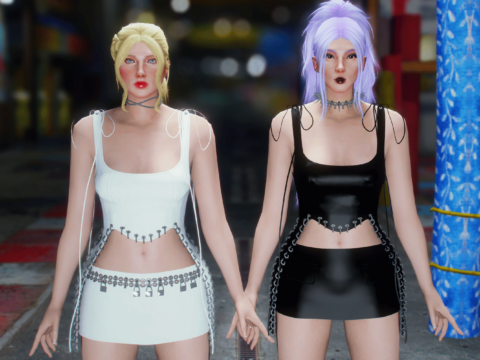 Pierced Boyfriend's Corset for MP Female V1.0
