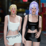 Pierced Boyfriend's Corset for MP Female 1.0