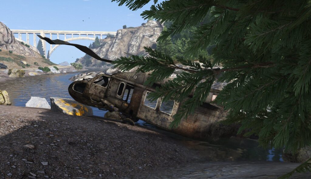 Crashed BlackHawk [YMAP / FiveM] V1.0