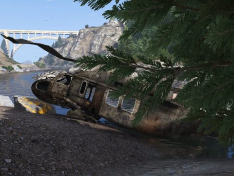 Crashed BlackHawk [YMAP / FiveM] V1.0