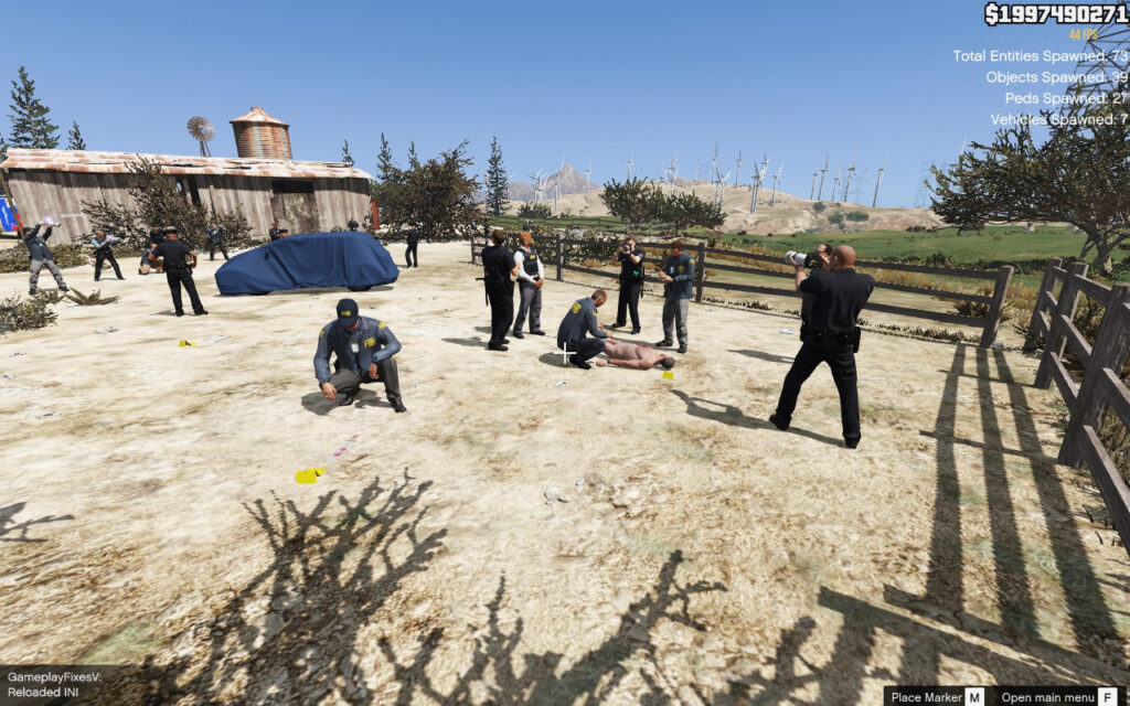 Crime Scene Trevor LSPDFR 1.0