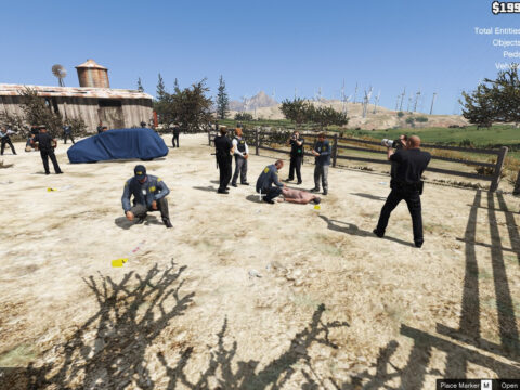 Crime Scene Trevor LSPDFR 1.0