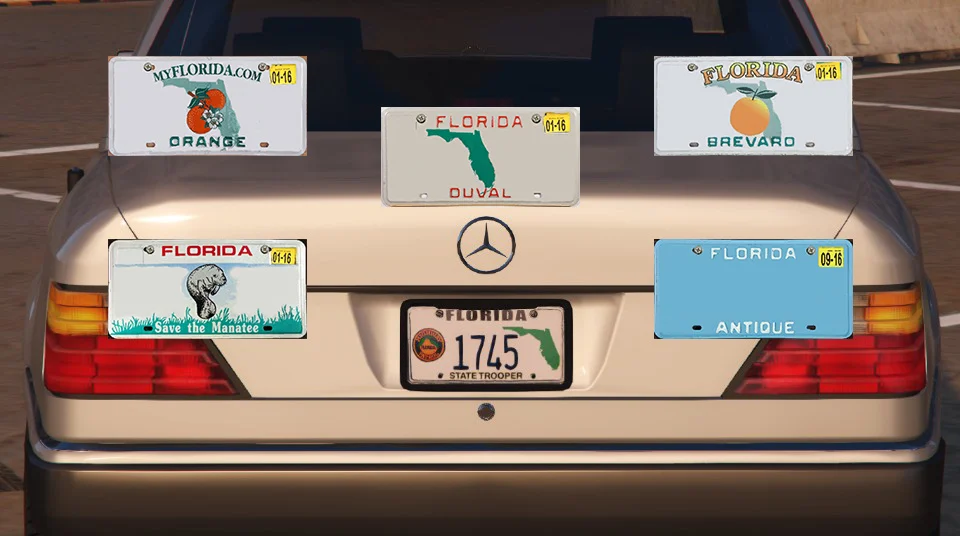 Florida License Plate Pack 1.0