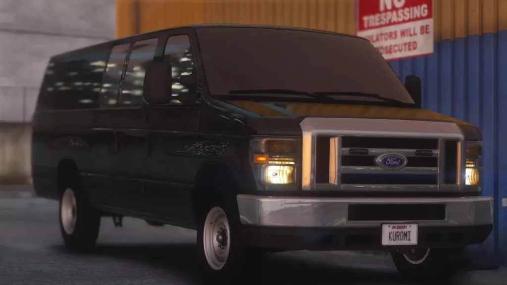 Ford E350 Police Van Unmarked