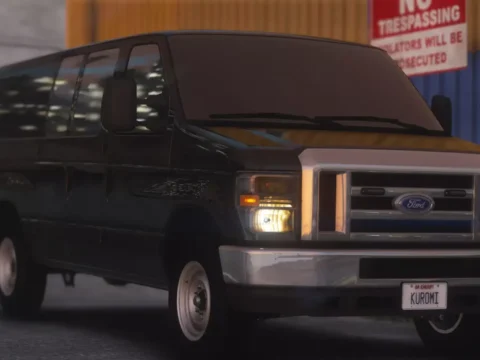 Ford E350 Police Van Unmarked