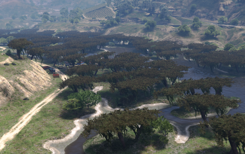 Fort Zancudo Swamp Warfare [YMAP / FiveM] V1.0