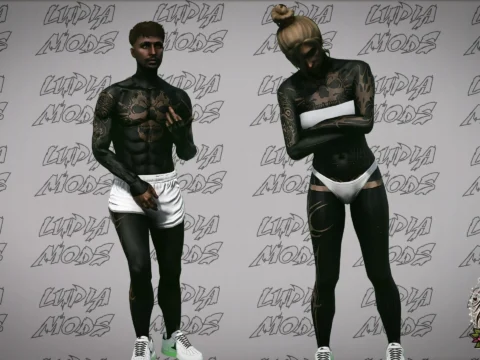 Full Body Tattoo ( 6 Tattoos ) 2025