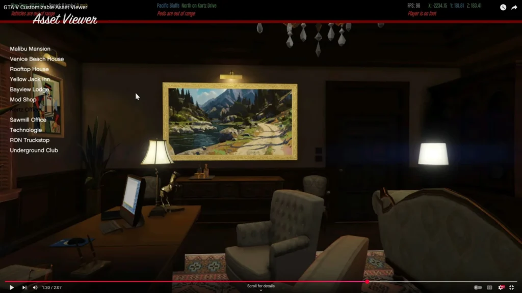 GTA V Customizable Asset Viewer