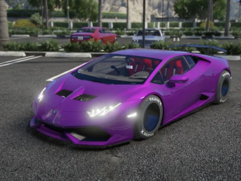 Lamborghini Huracan Alpha 9 Drag [SP/FIVEM ADD-ON] V1.0