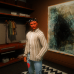 Linen Striped Shirt MP Male | SP V1.0