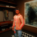 Linen Striped Shirt MP Male | SP V1.0
