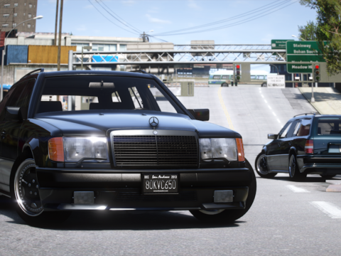 Mercedes Benz AMG Hammer Wagon 1987 V1